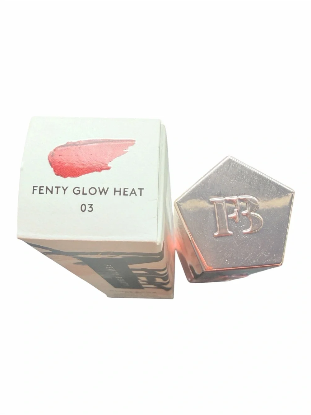 Fenty Beauty Gloss Bomb Heat Lip Plumper 03 Fenty Glow Heat NIB